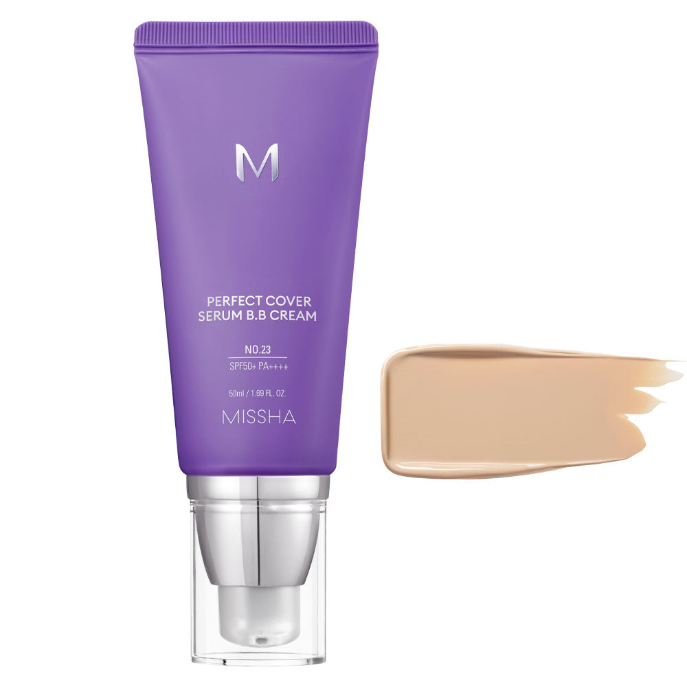 MISSHA M Perfect Cover Serum BB Cream - Peaches&Creme Shop Korean Skincare Malta