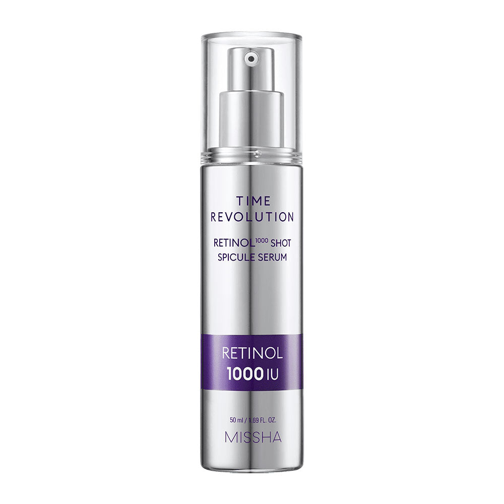 MISSHA Time Revolution Retinol 1000 Shot Spicule Serum - Peaches&Creme Shop Korean Skincare Malta