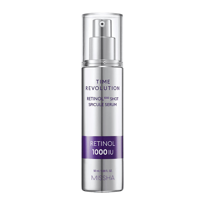 MISSHA Time Revolution Retinol 1000 Shot Spicule Serum - Peaches&Creme Shop Korean Skincare Malta