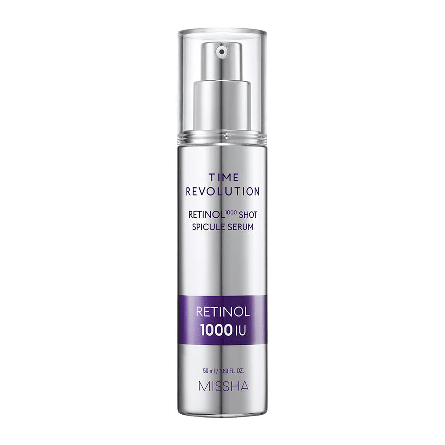 MISSHA Time Revolution Retinol 1000 Shot Spicule Serum - Peaches&Creme Shop Korean Skincare Malta
