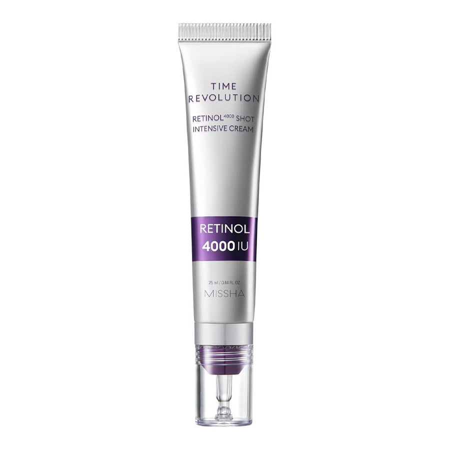 MISSHA Time Revolution Retinol 4000 Shot Intensive Cream - Peaches&Creme Shop Korean Skincare Malta