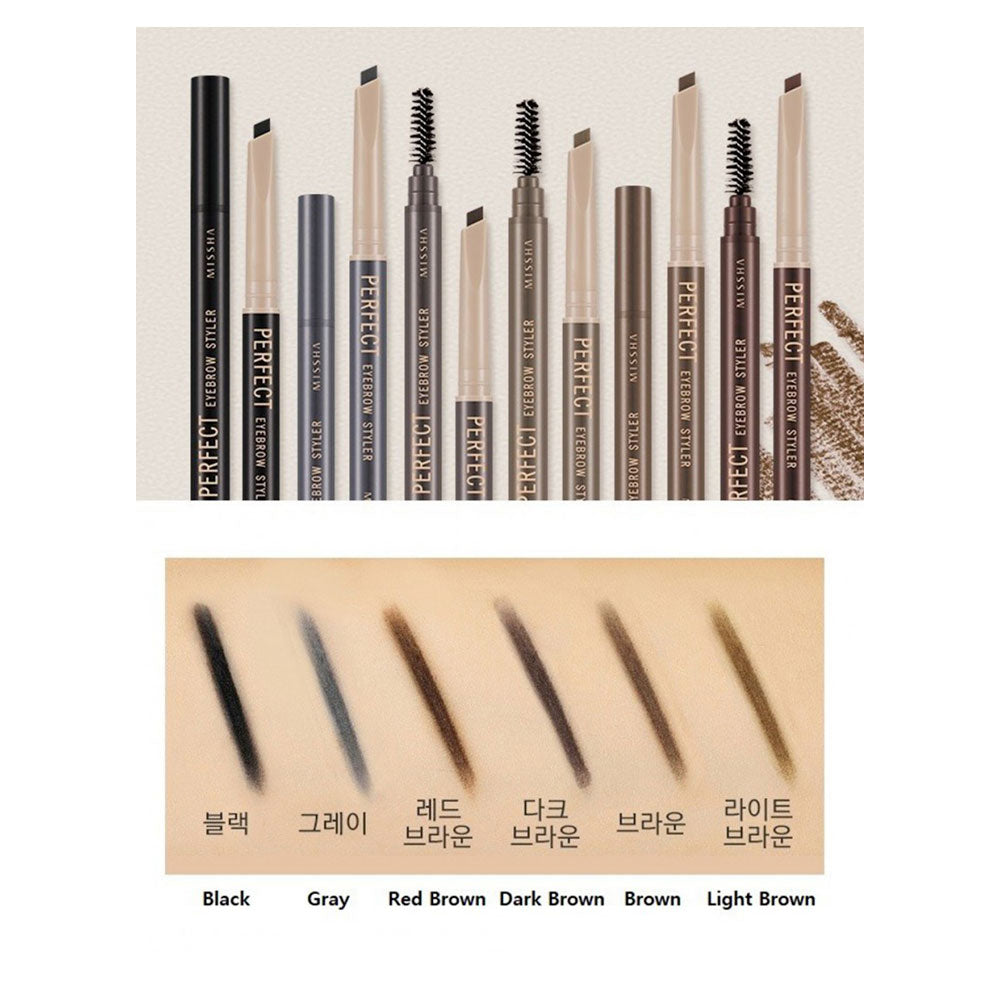 MISSHA Perfect Eyebrow Styler - Peaches&Creme Shop Korean Skincare Malta