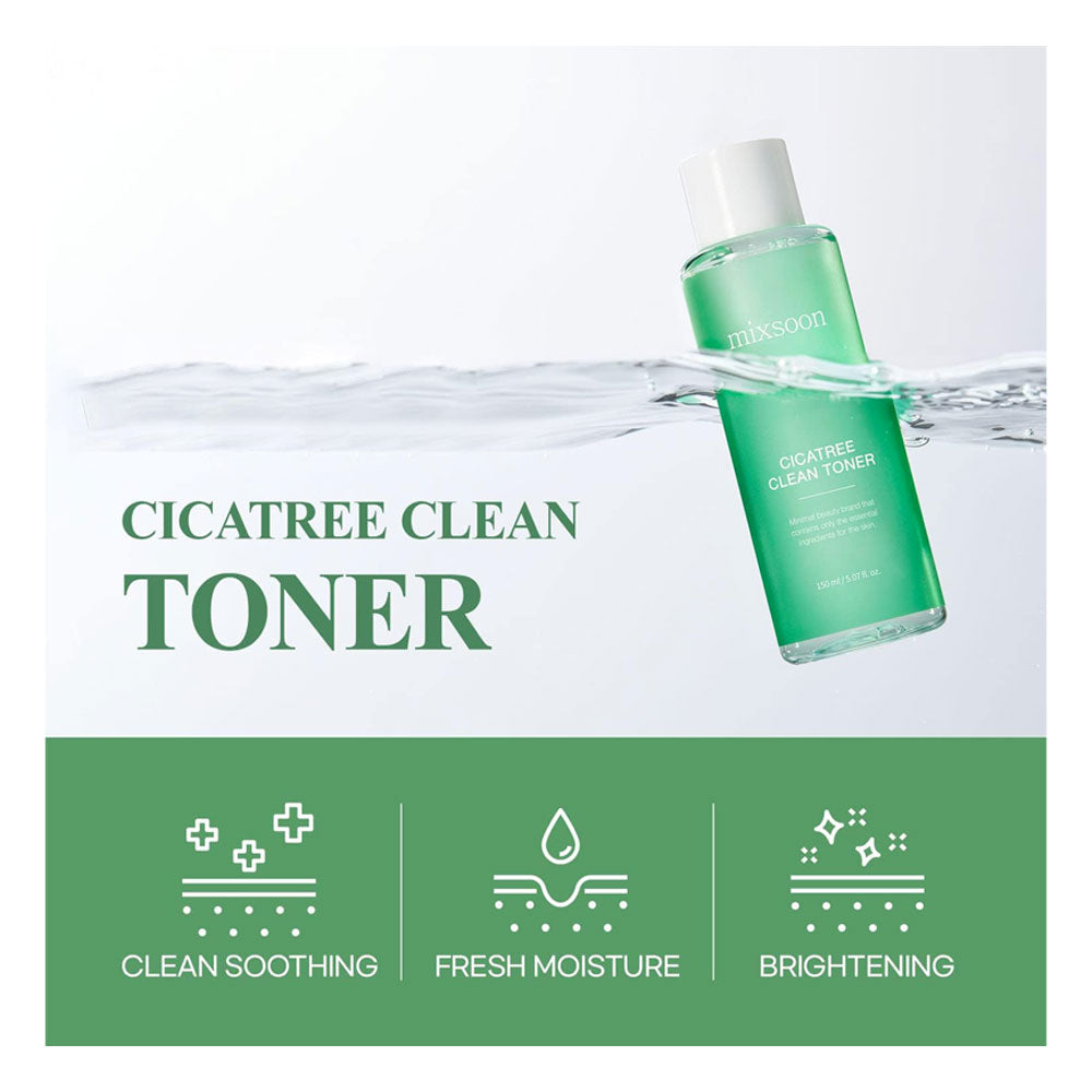 MIXSOON Cicatree Clean Toner - Peaches&Creme Shop Korean Skincare Malta