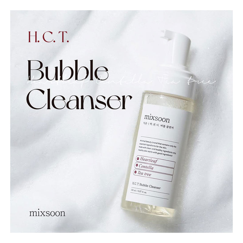 MIXSOON H.C.T Bubble Cleanser - Peaches&Creme Shop Korean Skincare Malta