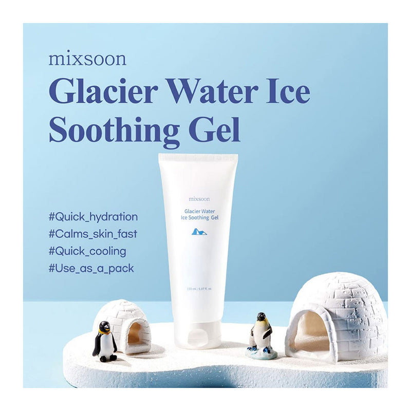 MIXSOON Glacier Water Ice Soothing Gel - Peaches&Creme Shop Korean Skincare