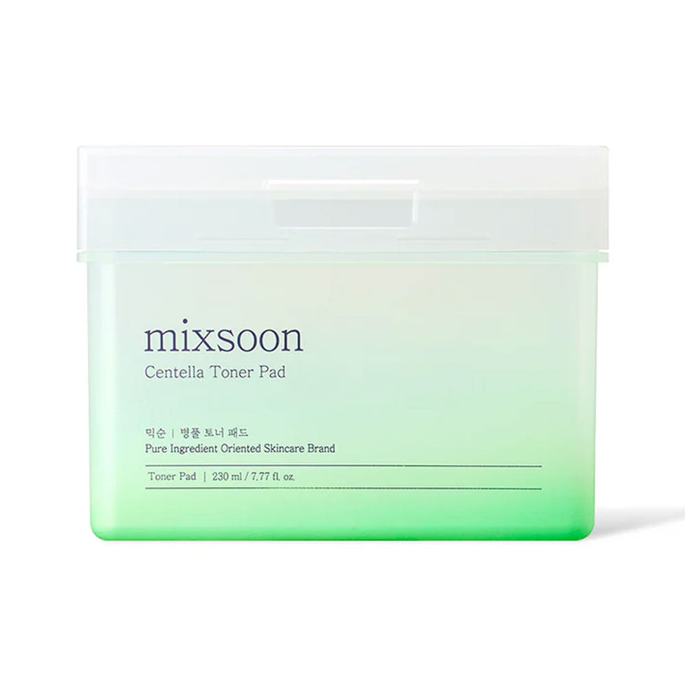 MIXSOON Centella Asiatica Toner Pad - Peaches&Creme Shop Korean Skincare Malta