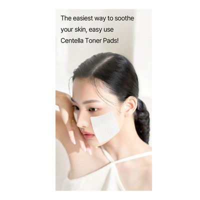 MIXSOON Centella Asiatica Toner Pad - Peaches&Creme Shop Korean Skincare Malta