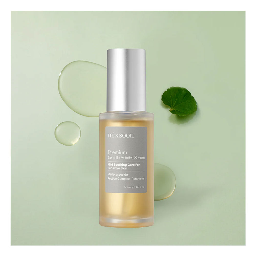 MIXSOON Premium Centella Asiatica Serum - Peaches&Creme Shop Korean Skincare Malta