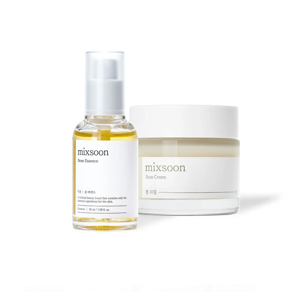 MIXSOON Bean Essence & Cream Duo Set - Peaches&Creme Shop Korean Skincare Malta