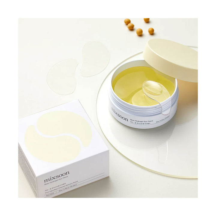 MIXSOON Bean Hydrogel Eye Patch - Peaches&Creme Shop Korean Skincare Malta