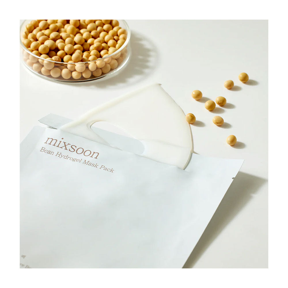 MIXSOON Bean Hydrogel Mask Pack - Peaches&Creme Korean Skincare Shop Malta