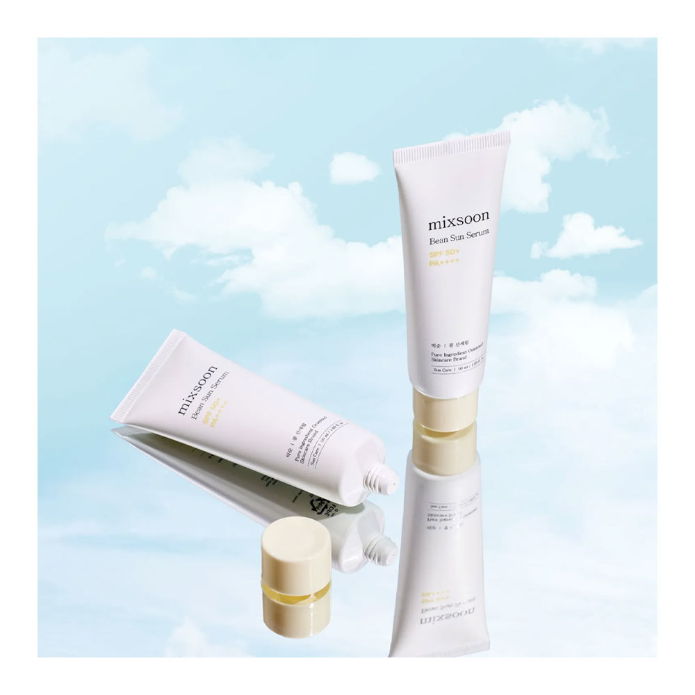 MIXSOON Bean Sun Serum - Peaches&Creme Shop Korean Skincare Malta