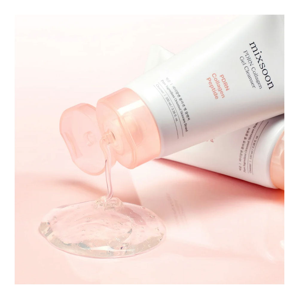 MIXSOON PDRN Collagen Gel Cleanser - Peaches&Creme Shop Korean Skincare Malta