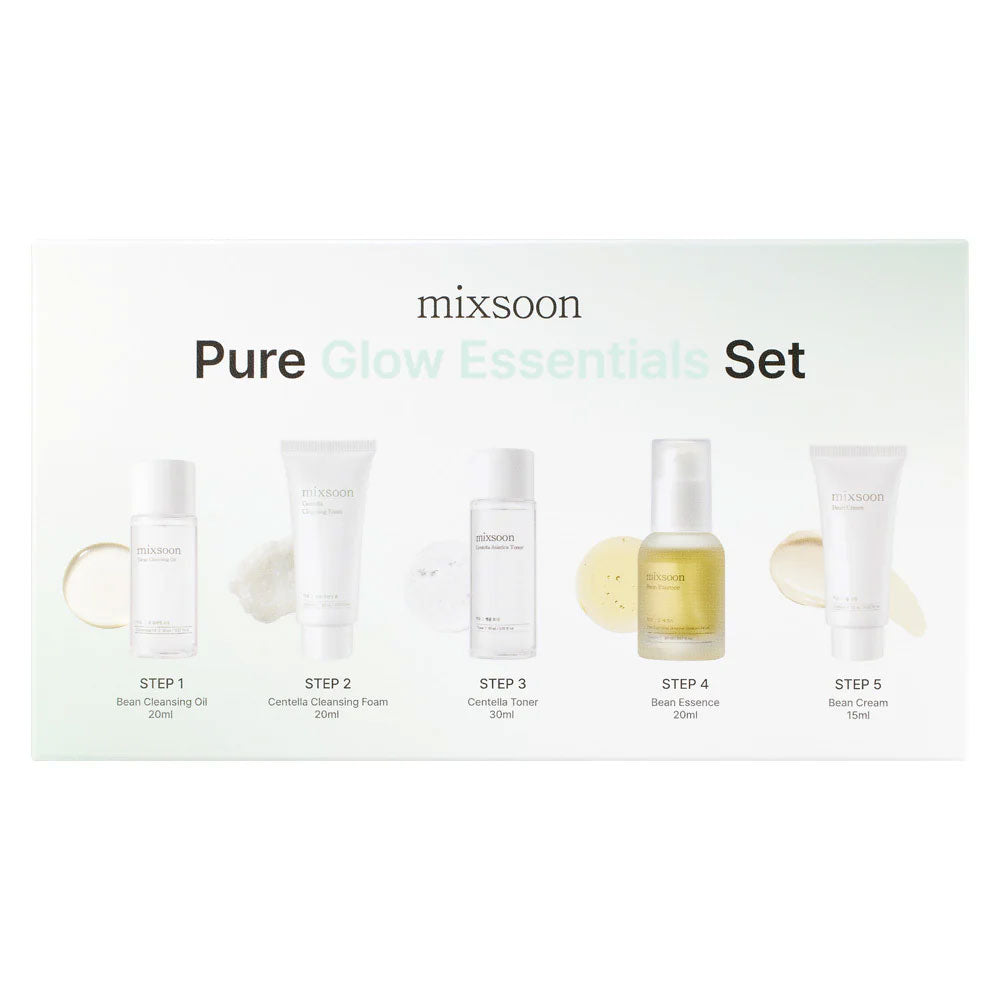 MIXSOON Pure Glow Essentials Set - Peaches&Creme Korean Skincare Shop Malta