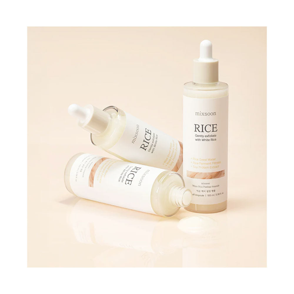 MIXSOON White Rice Peeling Ampoule - Peaches&Creme Shop Korean Skincare Malta