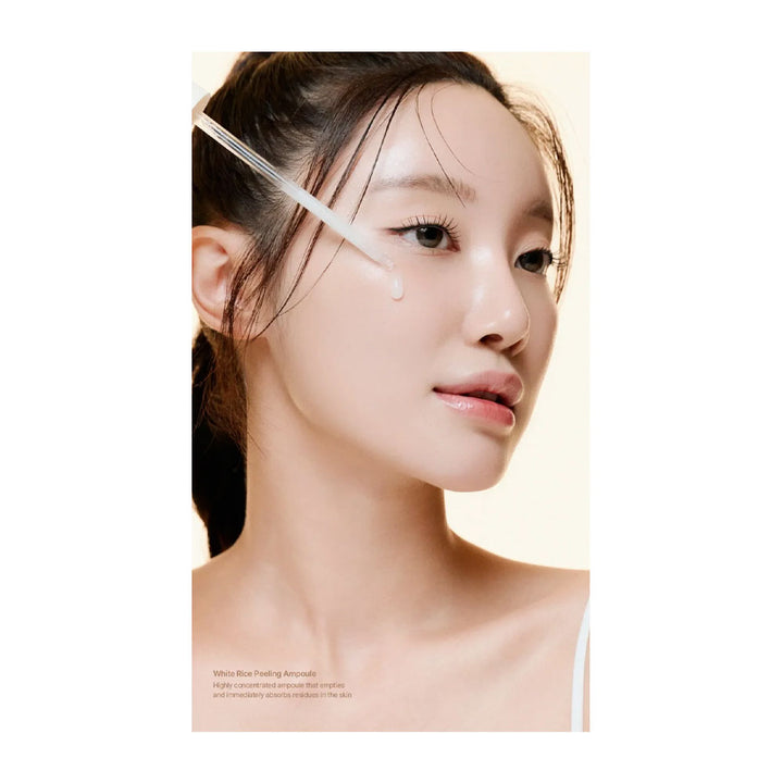MIXSOON White Rice Peeling Ampoule - Peaches&Creme Shop Korean Skincare Malta