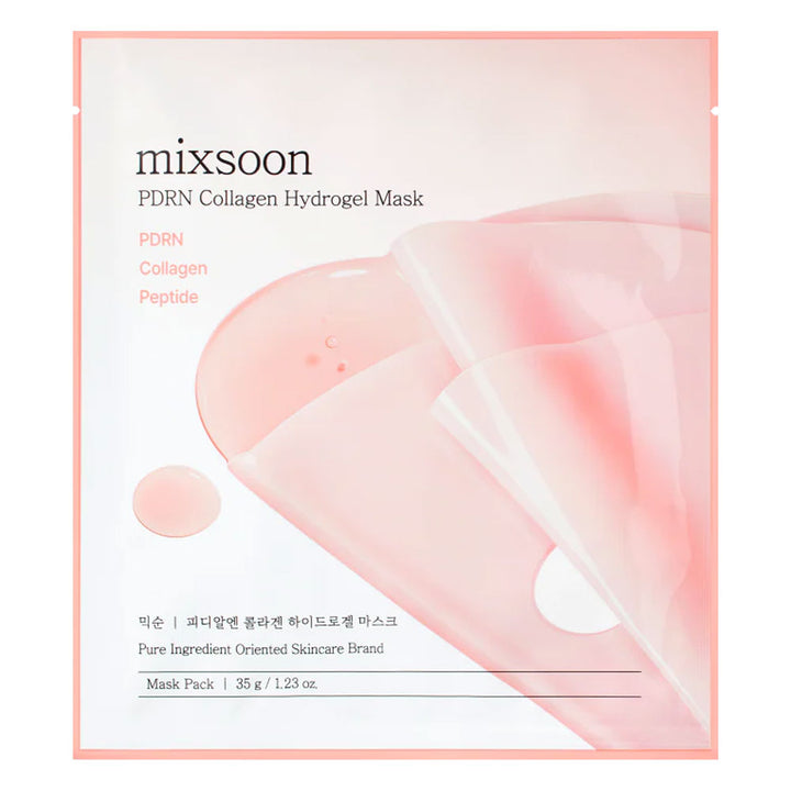 MIXSOON PDRN Collagen Hydrogel Mask - Peaches&Creme Shop Korean Skincare Malta