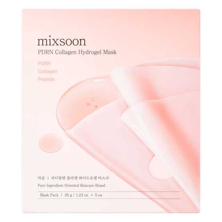 MIXSOON PDRN Collagen Hydrogel Mask - Peaches&Creme Shop Korean Skincare Malta