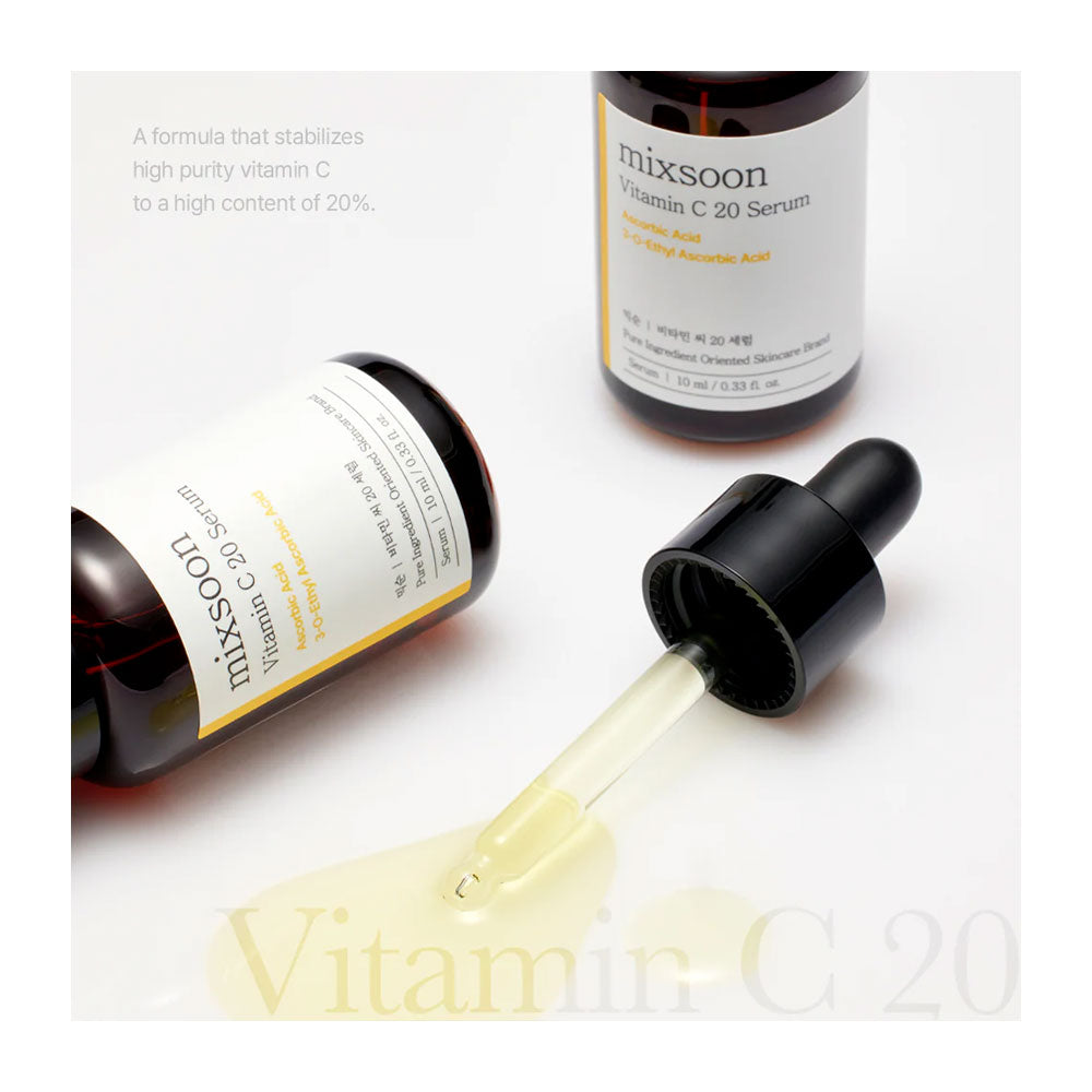 MIXSOON Vitamin C 20 Serum - Peaches&Creme Shop Korean Skincare Malta