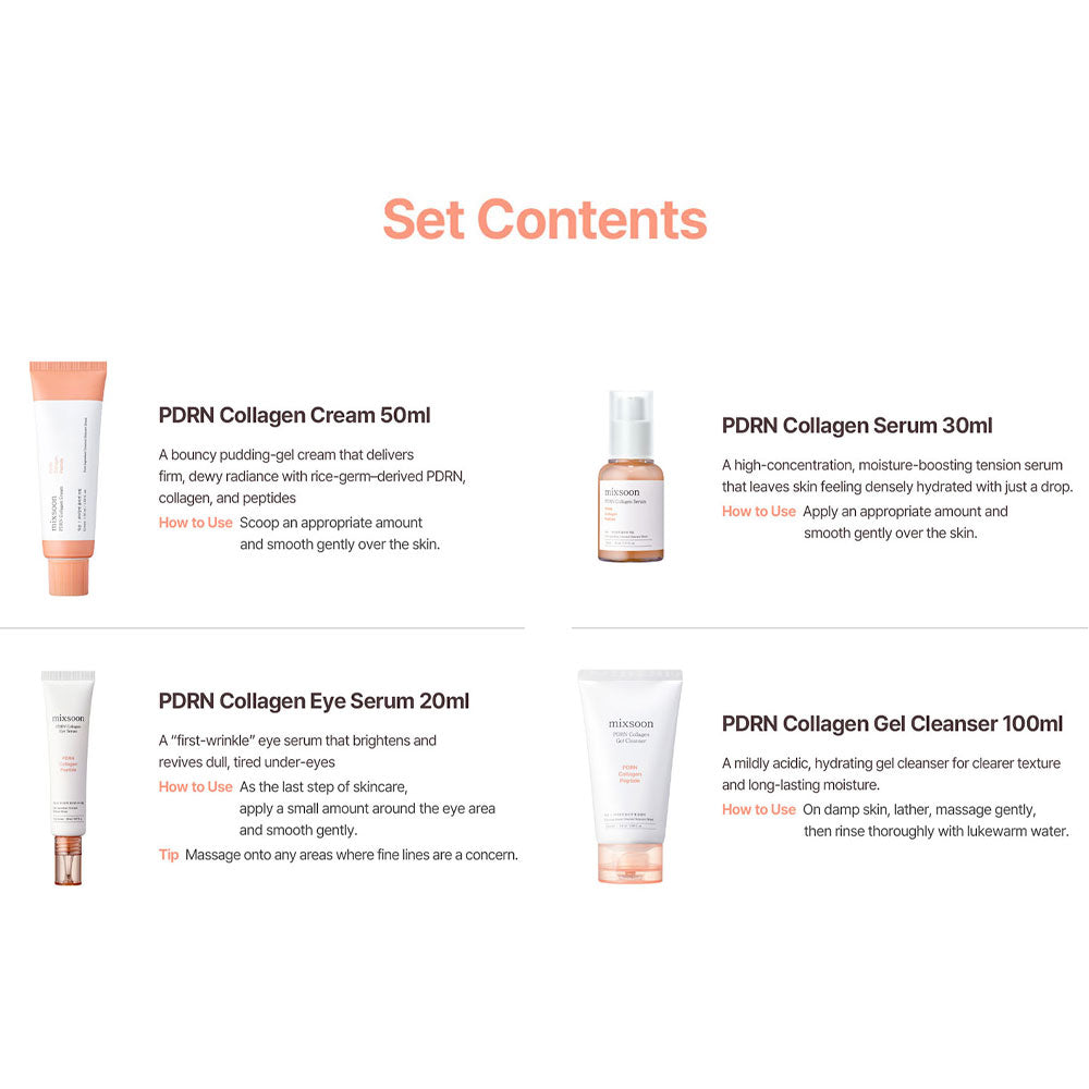 MIXSOON House PDRN EDITION - Peaches&Creme Shop Korean Skincare Malta