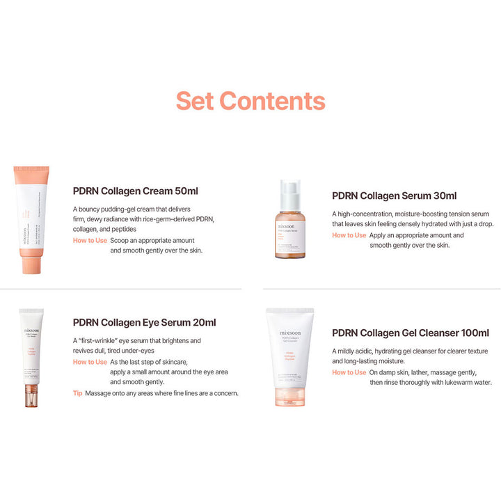 MIXSOON House PDRN EDITION - Peaches&Creme Shop Korean Skincare Malta