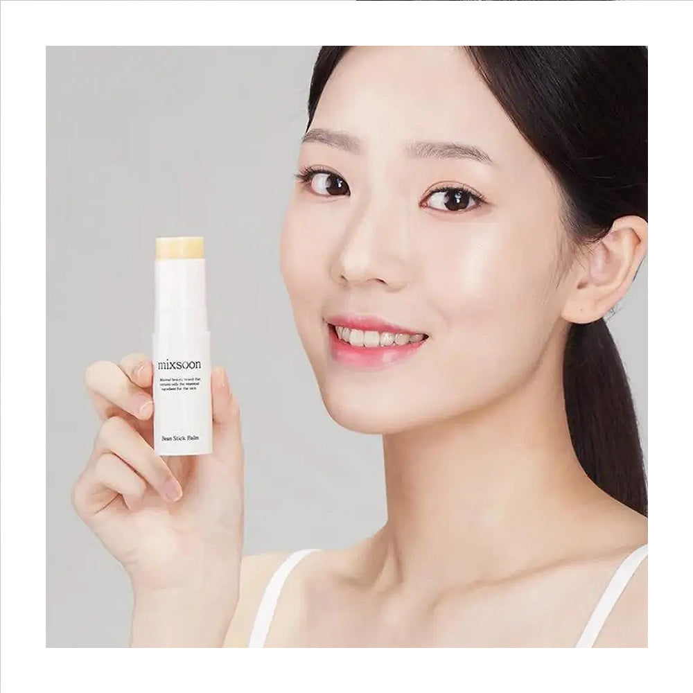 MIXSOON Bean Stick Balm - Peaches&Creme Shop Korean Skincare Malta