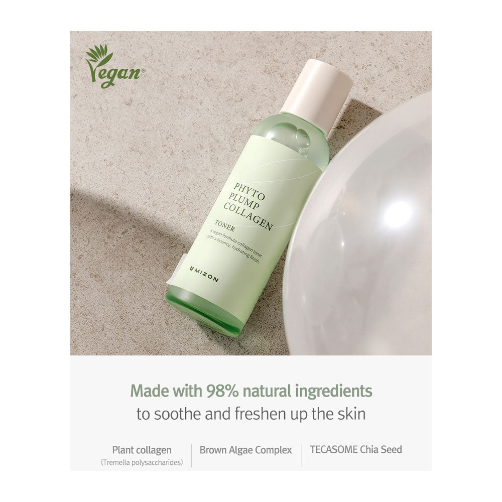 MIZON Phyto Plump Collagen Toner - Peaches&Creme Shop Korean Skincare Malta