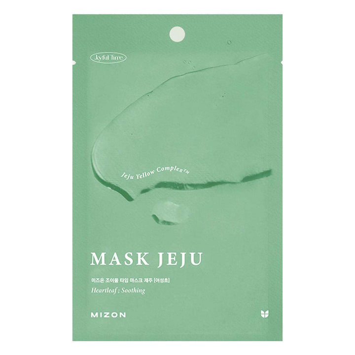 MIZON Joyful Time Mask Jeju [Heartleaf] - Peaches&Creme Shop Korean Skincare Malta