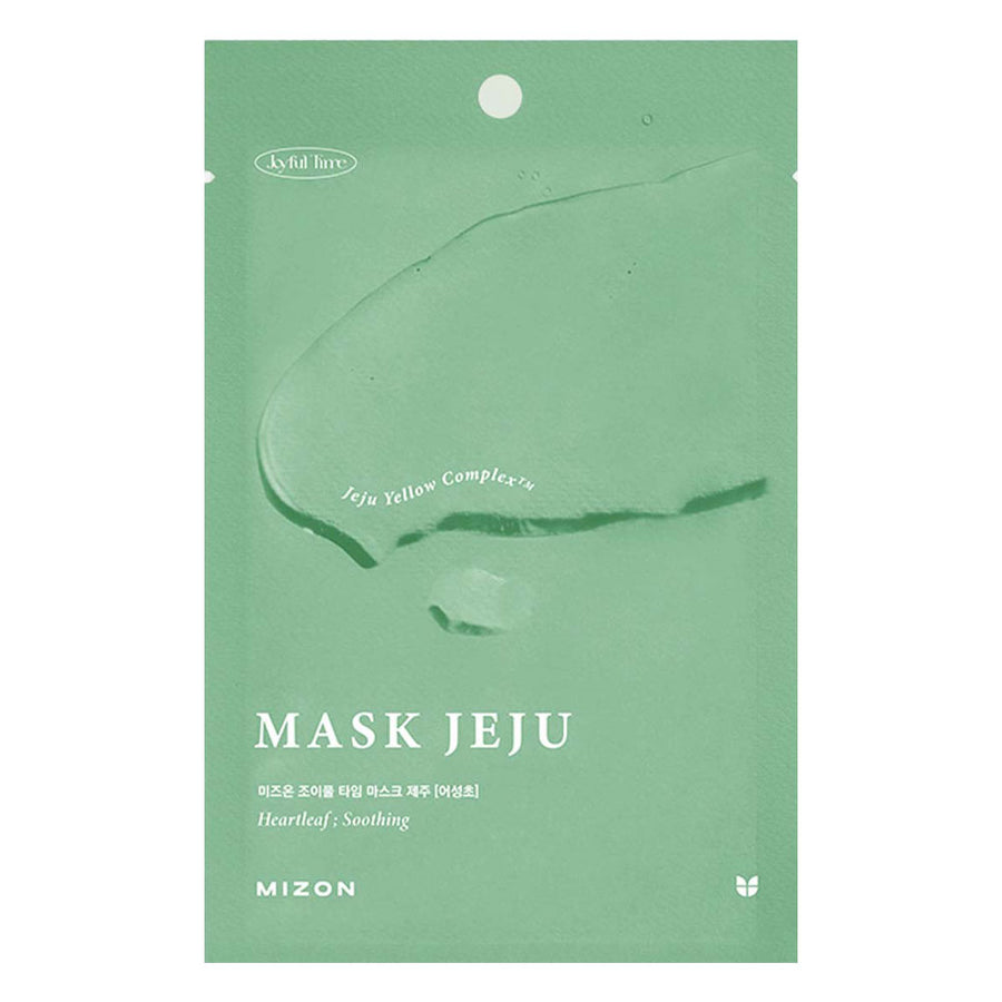 MIZON Joyful Time Mask Jeju [Heartleaf] - Peaches&Creme Shop Korean Skincare Malta