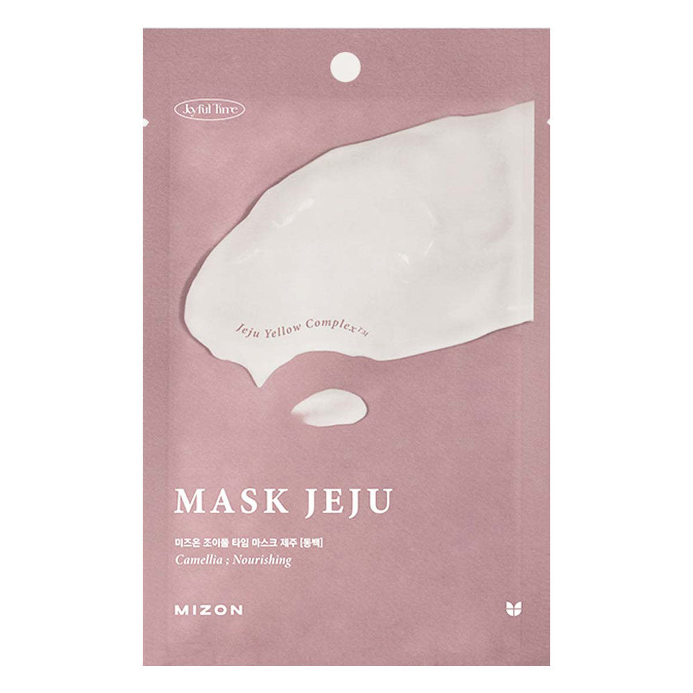 MIZON Joyful Time Mask Jeju [Camellia] - Peaches&Creme Shop Korean Skincare Malta