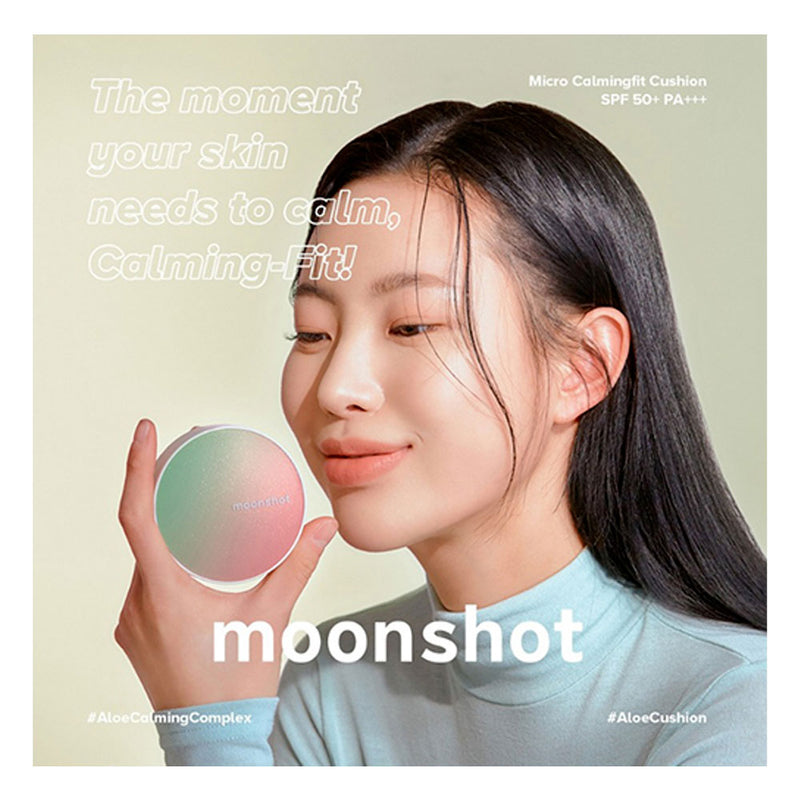 MOONSHOT Micro Calmingfit Cushion - Peaches&Creme Shop Korean Skincare Malta