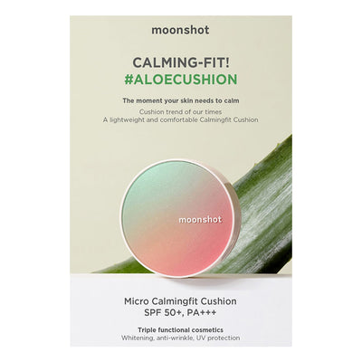 MOONSHOT Micro Calmingfit Cushion - Peaches&Creme Shop Korean Skincare Malta