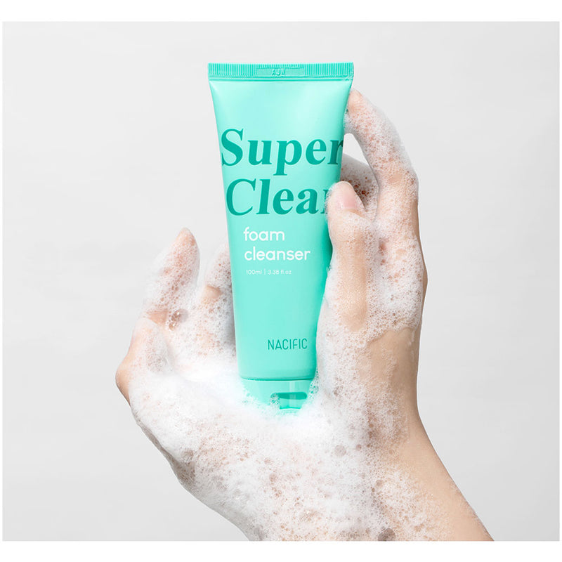 NACIFIC Super Clean Foam Cleanser - Peaches&Creme Shop Korean Skincare Malta