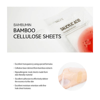 NACIFIC Salicylic Acid Clarifying Mask Pack - Peaches&Creme Shop Korean Skincare