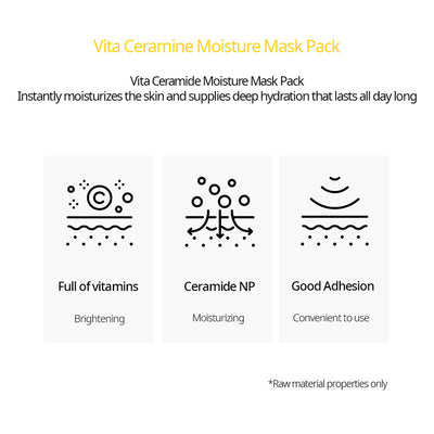 NACIFIC Vita Ceramide Moisture Mask Pack - Peaches&Creme Shop Korean Skincare Malta