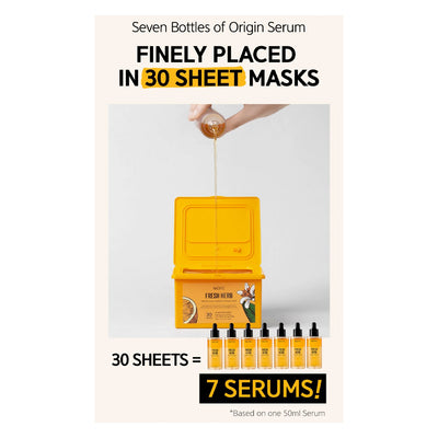 Nacific Fresh Herb Origin Daily Rebirth Mask Pack - Peaches&Creme Shop Korean Skincare Malta