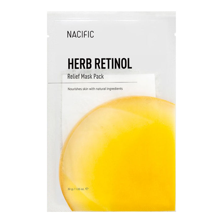 NACIFIC Herb Retinol Relief Mask Pack - Peaches&Creme Shop Korean Skincare Malta