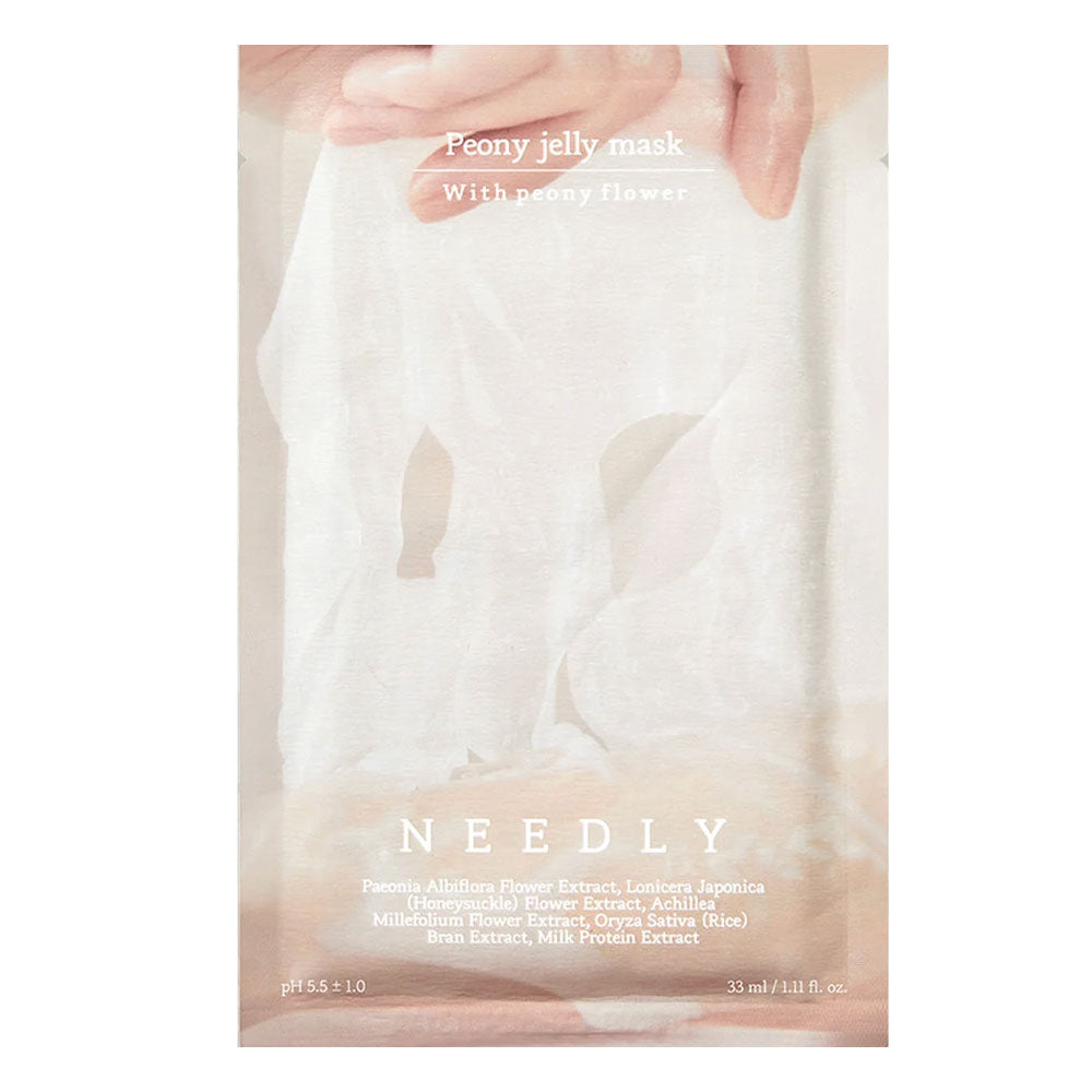NEEDLY Peony Jelly Mask - Peaches&Creme Shop Korean Skincare Malta