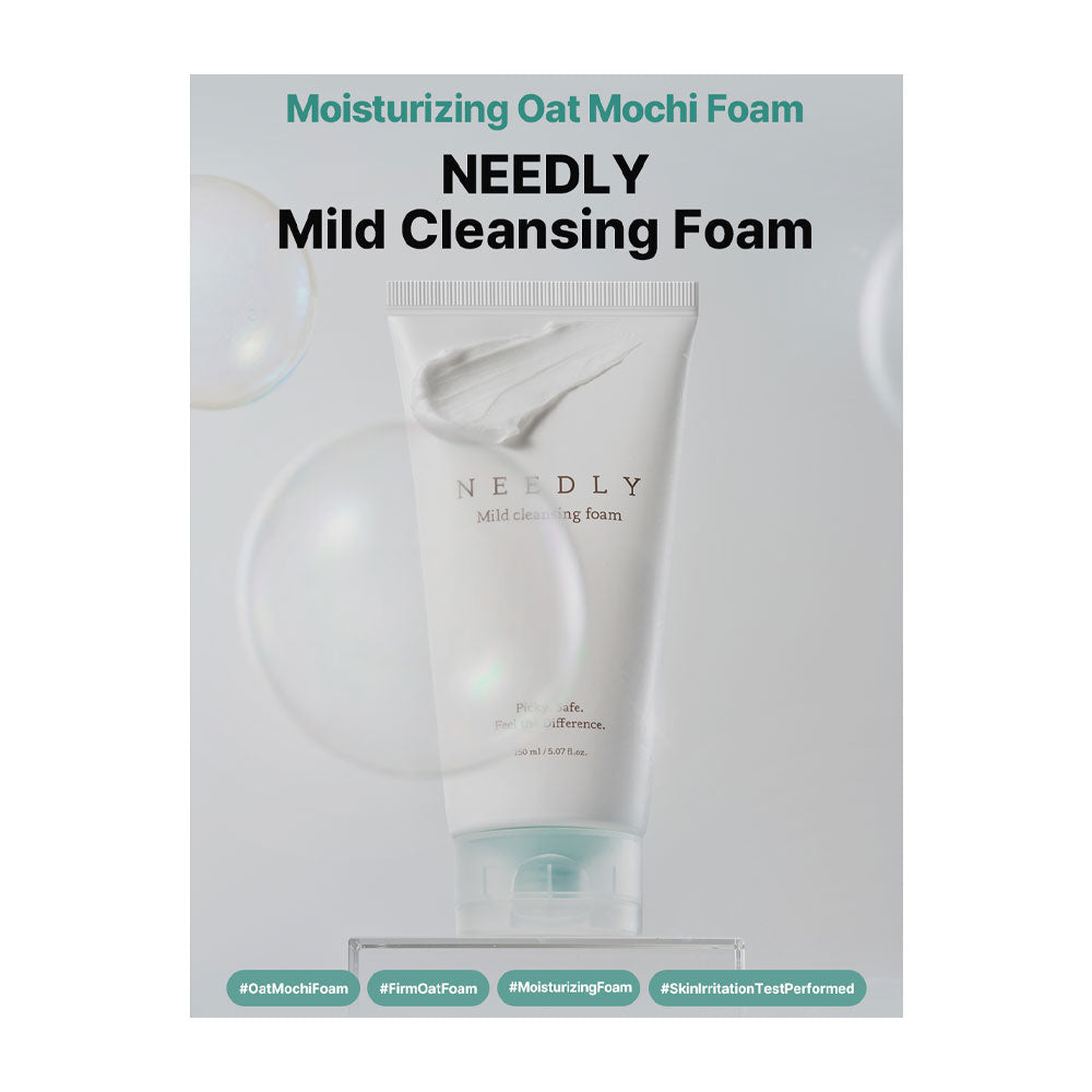 NEEDLY Mild Cleansing Foam - Peaches&Creme Shop Korean Skincare Malta