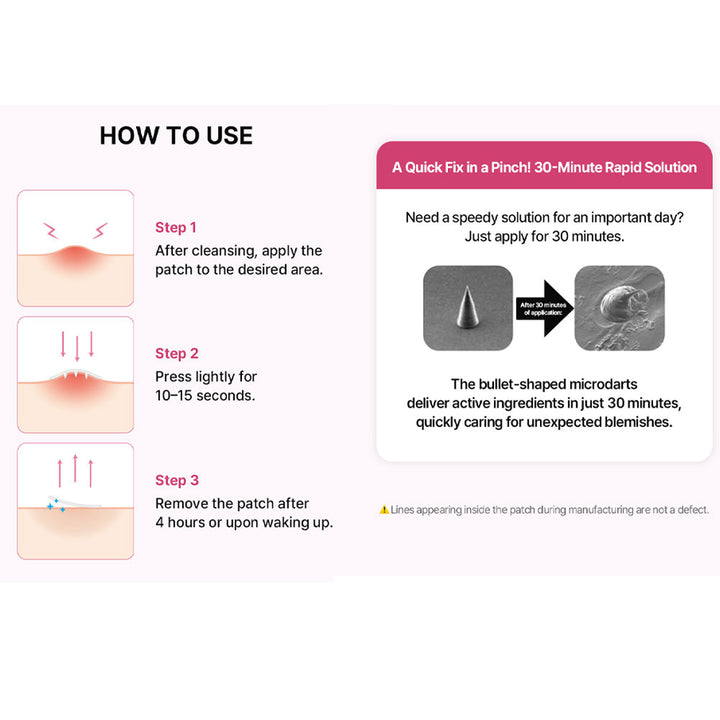 NEEDLY Patch for Blemishes Colorful - Peaches&Creme Shop Korean Skincare Malta