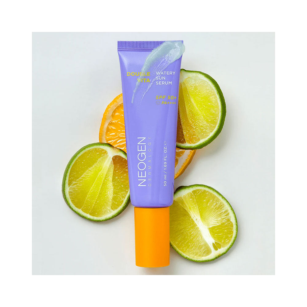 NEOGEN Dermalogy Double Vita Watery Sun Serum - Peaches&Creme Shop Korean Skincare Malta