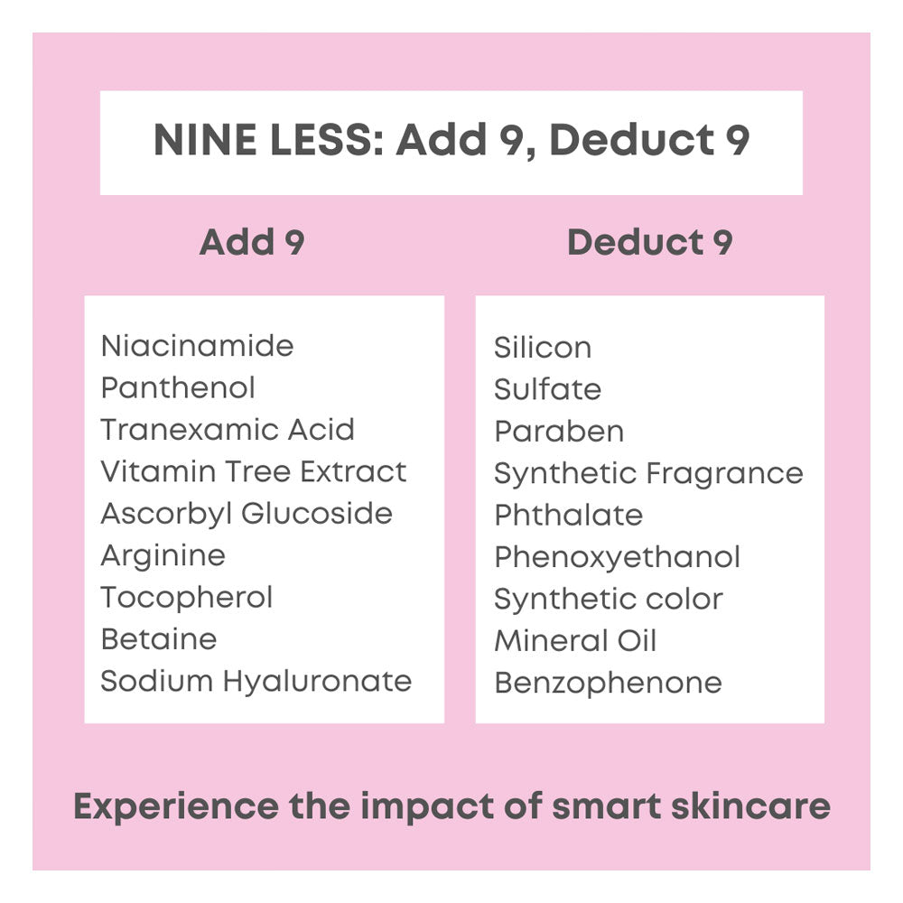 NINE LESS B-boost 10% Niacinamide Serum - Peaches&Creme Shop Korean Skincare Malta