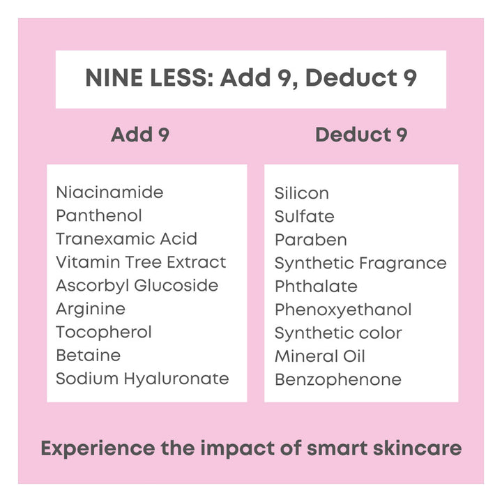 NINE LESS B-boost 10% Niacinamide Serum - Peaches&Creme Shop Korean Skincare Malta