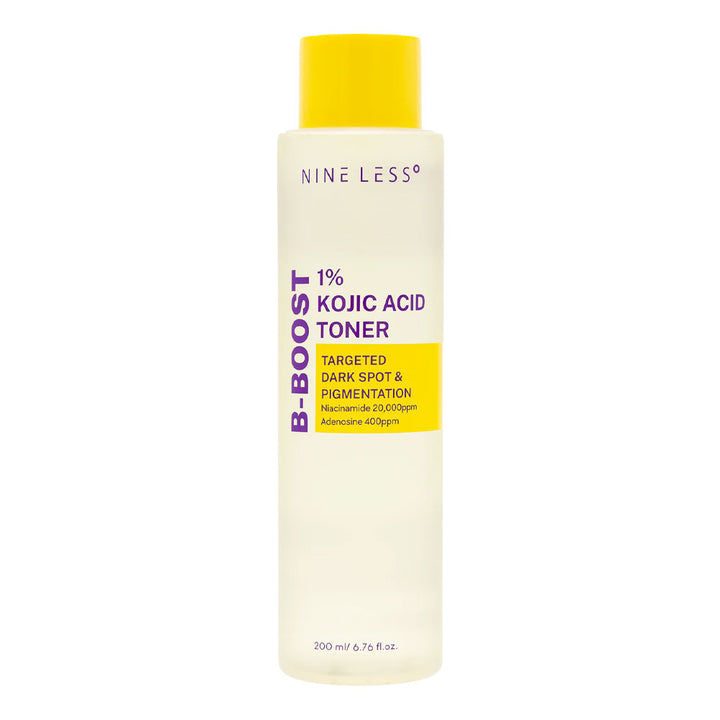 NINE LESS B-Boost 1% Kojic Acid Toner - Peaches&Creme Shop Korean Skincare Malta