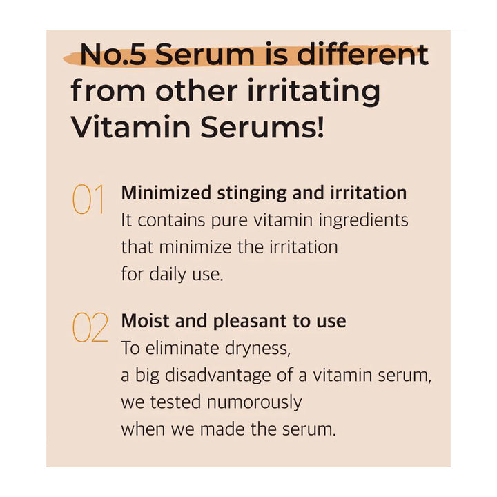 NUMBUZIN No.5 Goodbye Blemish Serum - Peaches&Creme Shop Korean Skincare Malta