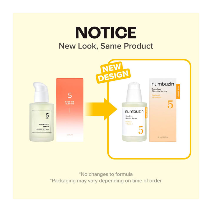 NUMBUZIN No.5 Goodbye Blemish Serum - Peaches&amp;Creme Shop Korean Skincare Malta