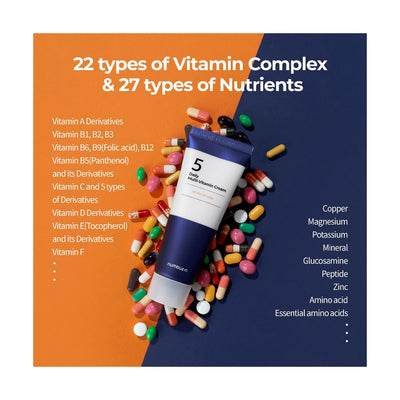 NUMBUZIN No.5 Daily Multi-Vitamin Cream - Peaches&Creme Shop Korean Skincare Malta