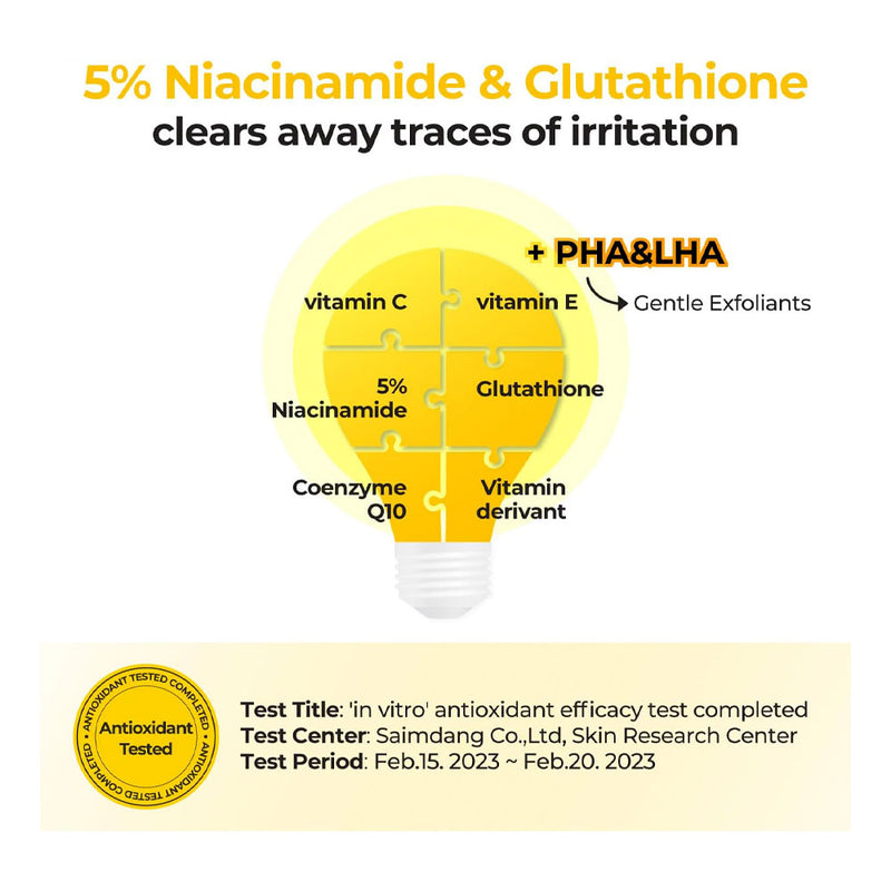 NUMBUZIN No.5 Vitamin-Niacinamide Concentrated Pad - Peaches&Creme Shop Korean Skincare Malta