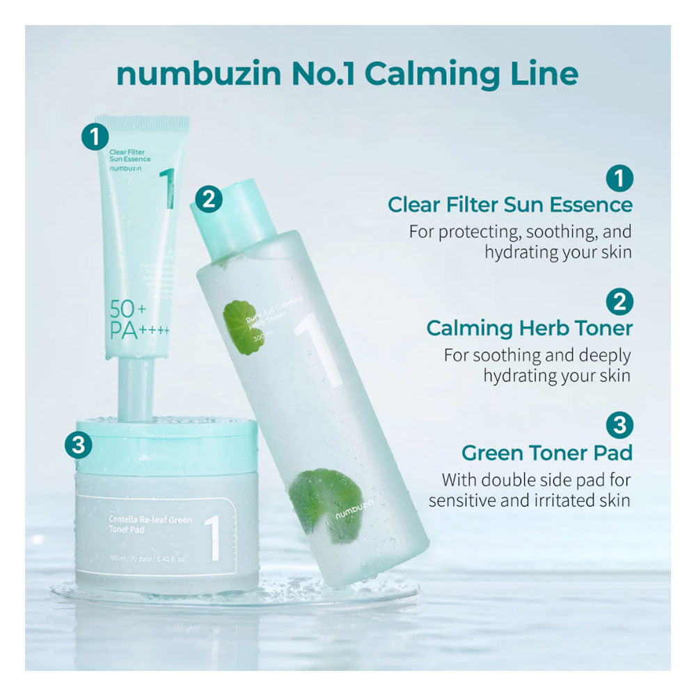 NUMBUZIN No.1 Pure-Full Calming Herb Toner - Peaches&Creme Shop Korean Skincare Malta
