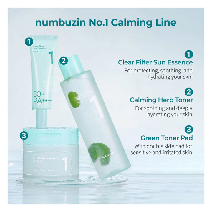 NUMBUZIN No.1 Pure-Full Calming Herb Toner - Peaches&Creme Shop Korean Skincare Malta
